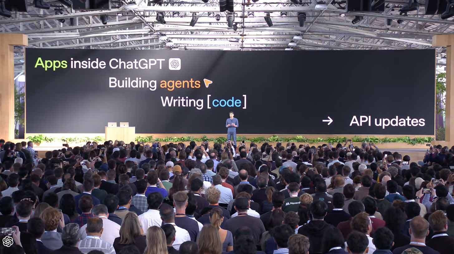 At Dev Day, OpenAI releases apps, agents, and more