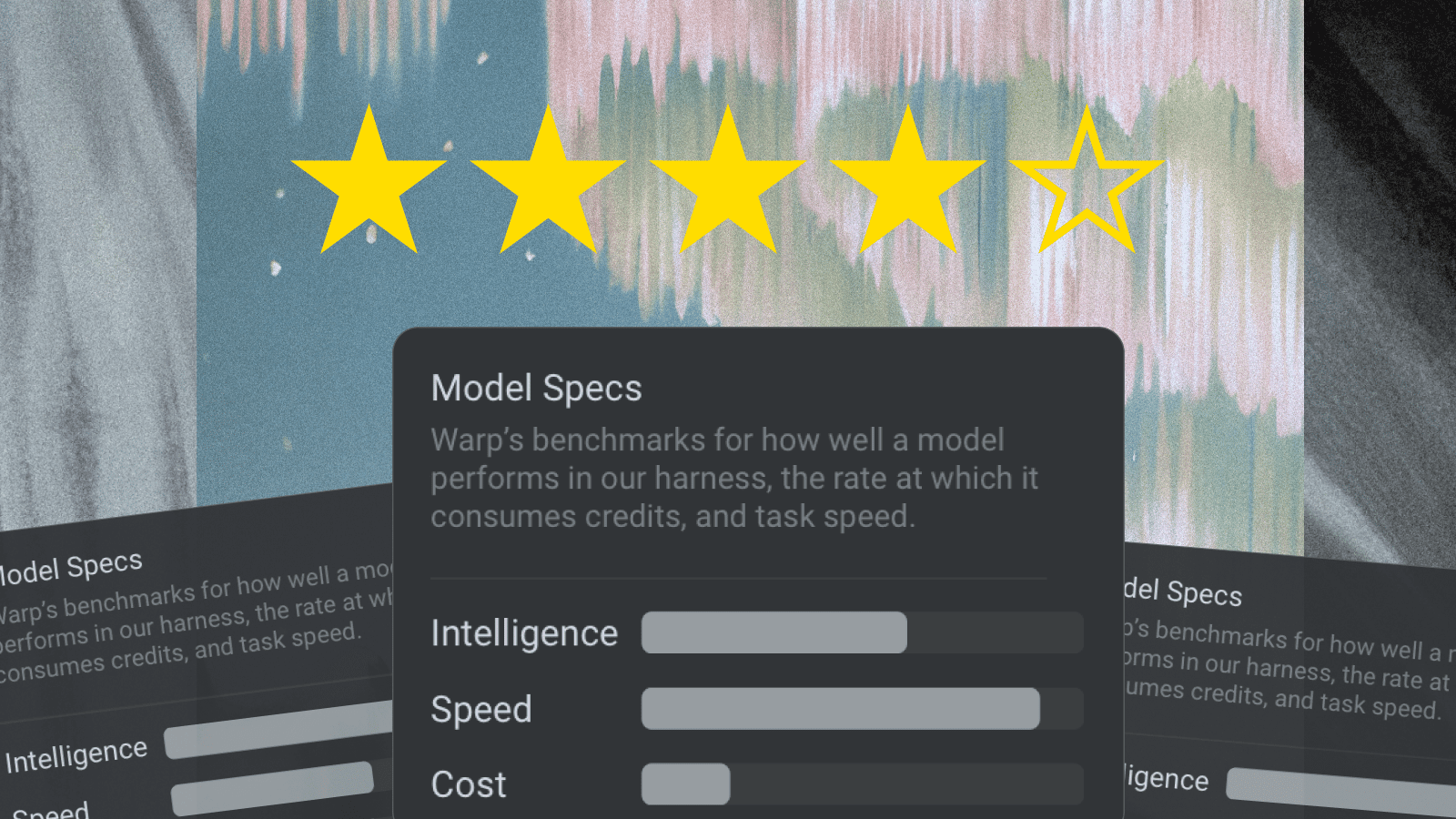Warp - Prior to coding, understand your model