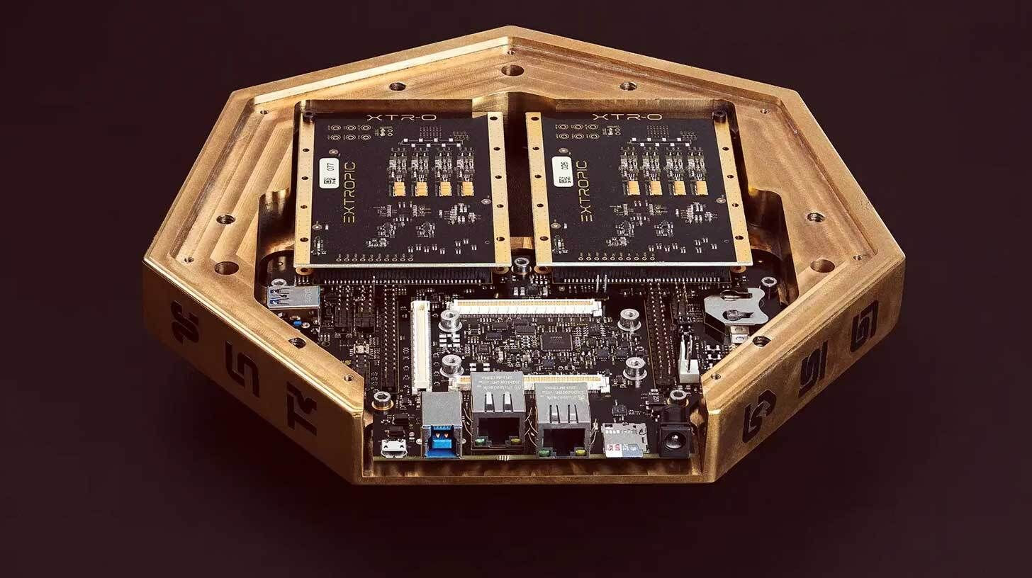 An AI energy breakthrough is claimed by Extropic's chip