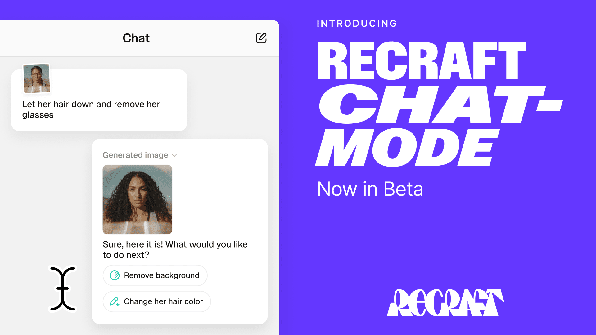 AI-generated images combined with intelligent dialogue