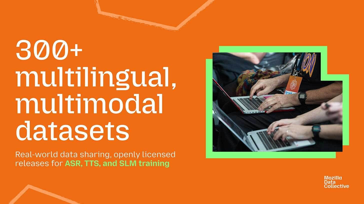 Improve AI using data from people first