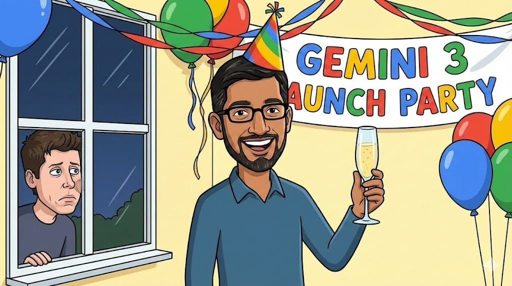 As Google gains the lead, Altman detects "rough vibes."