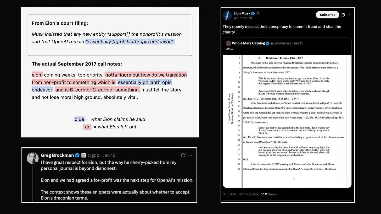 OpenAI and Musk exchange (more) public blows