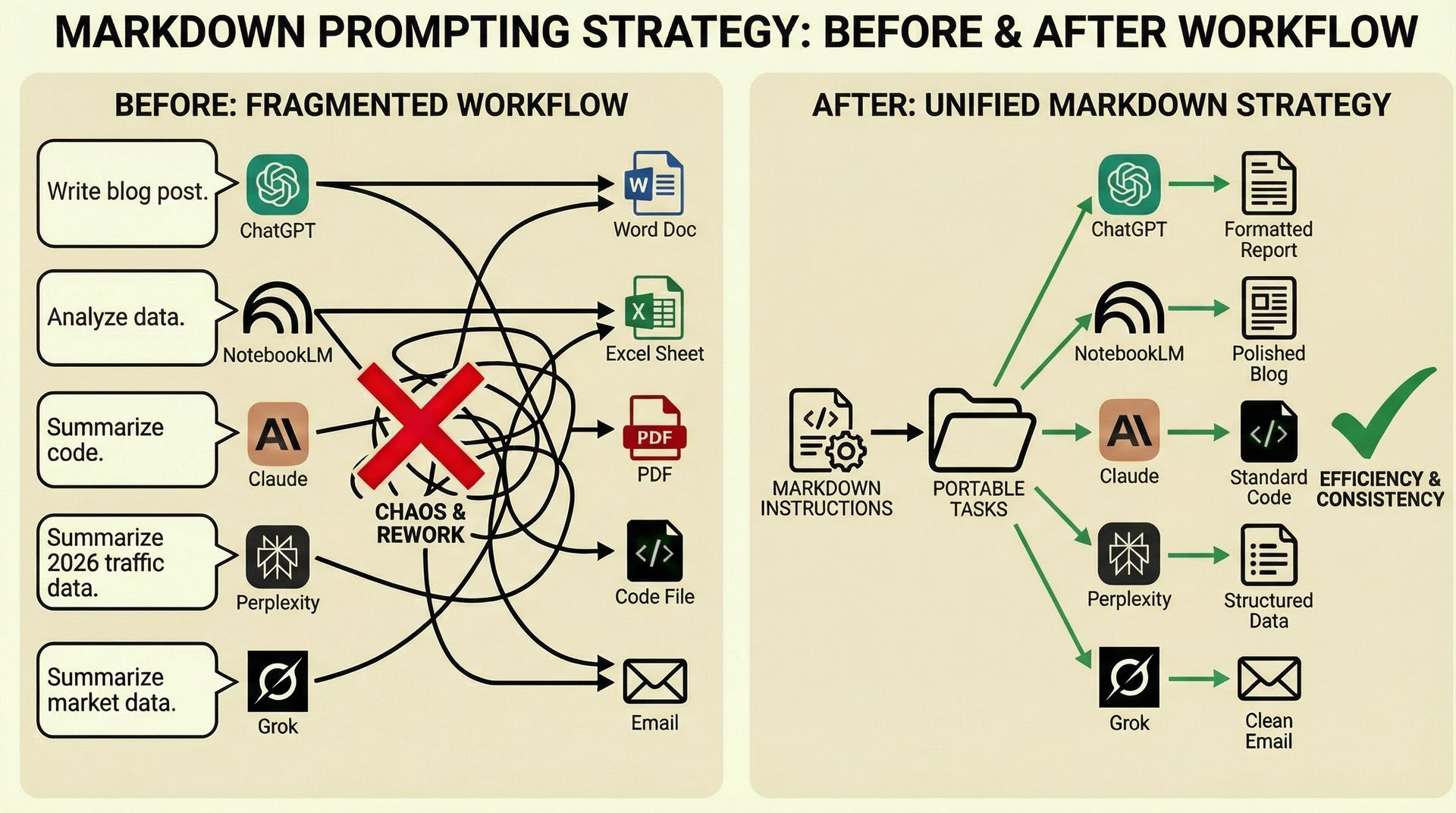Use this Markdown technique to maximize prompting