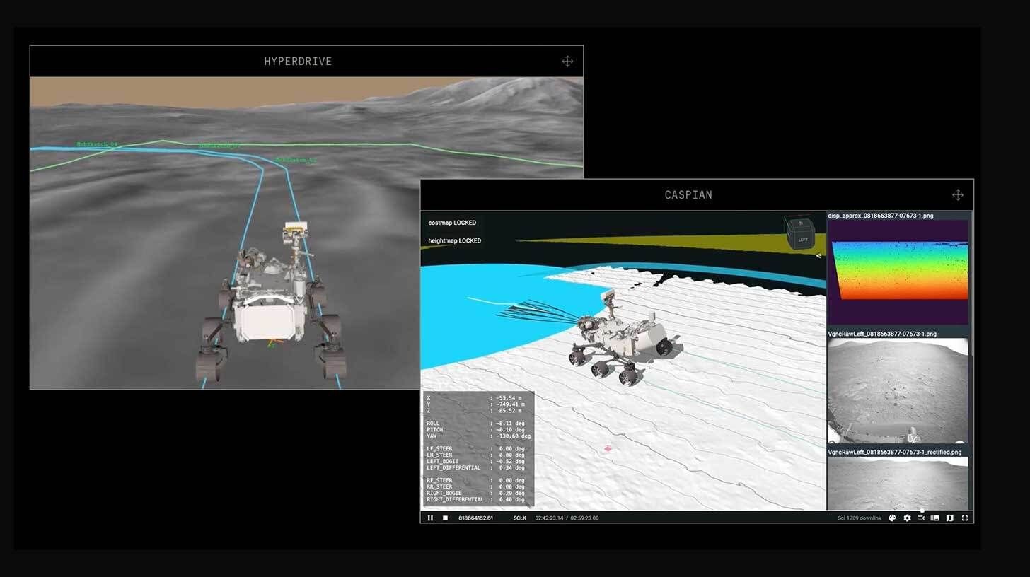 Claude plans Mars's first AI-planned drive