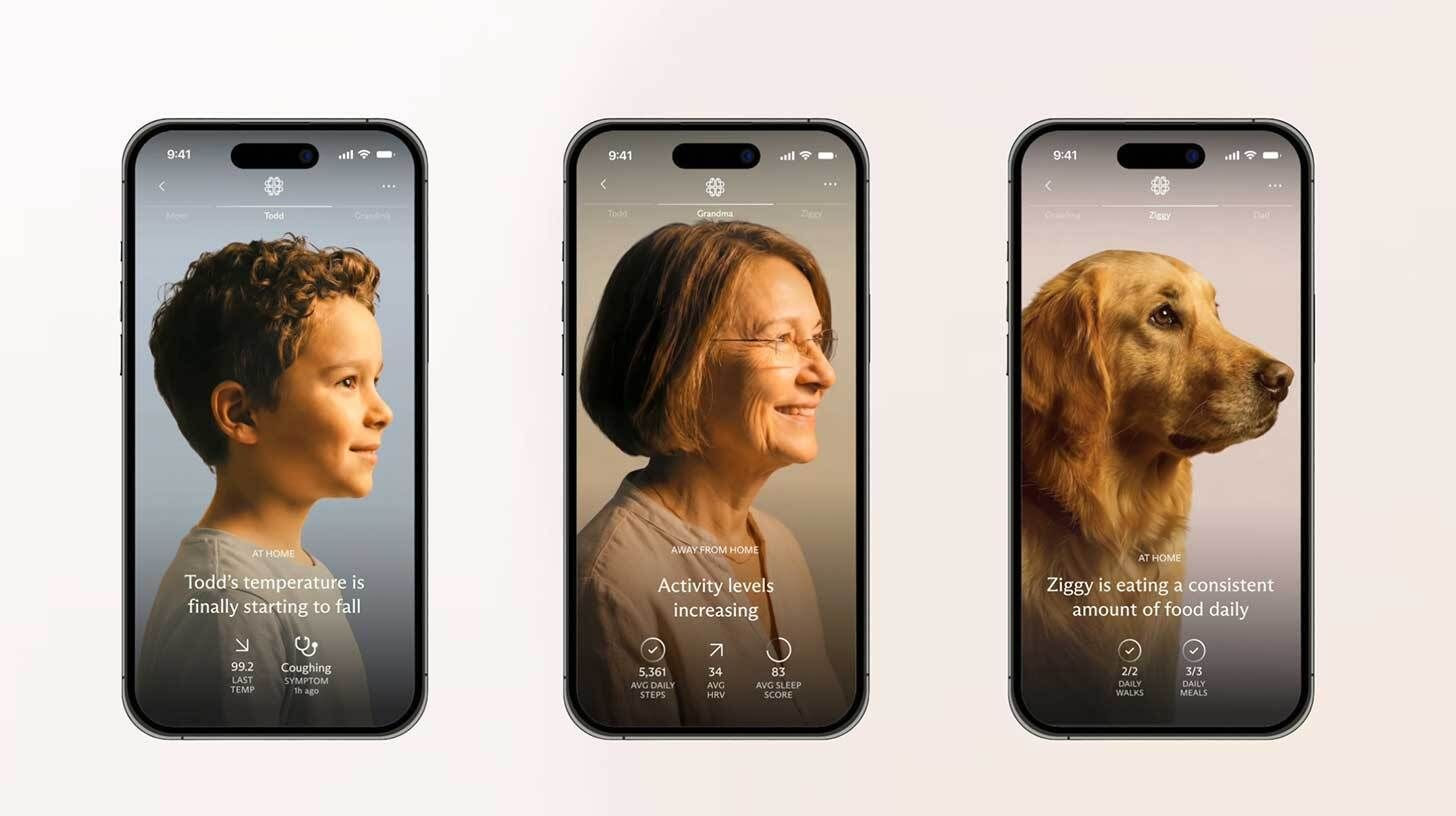 The AI-powered family health app developed by Fitbit founders