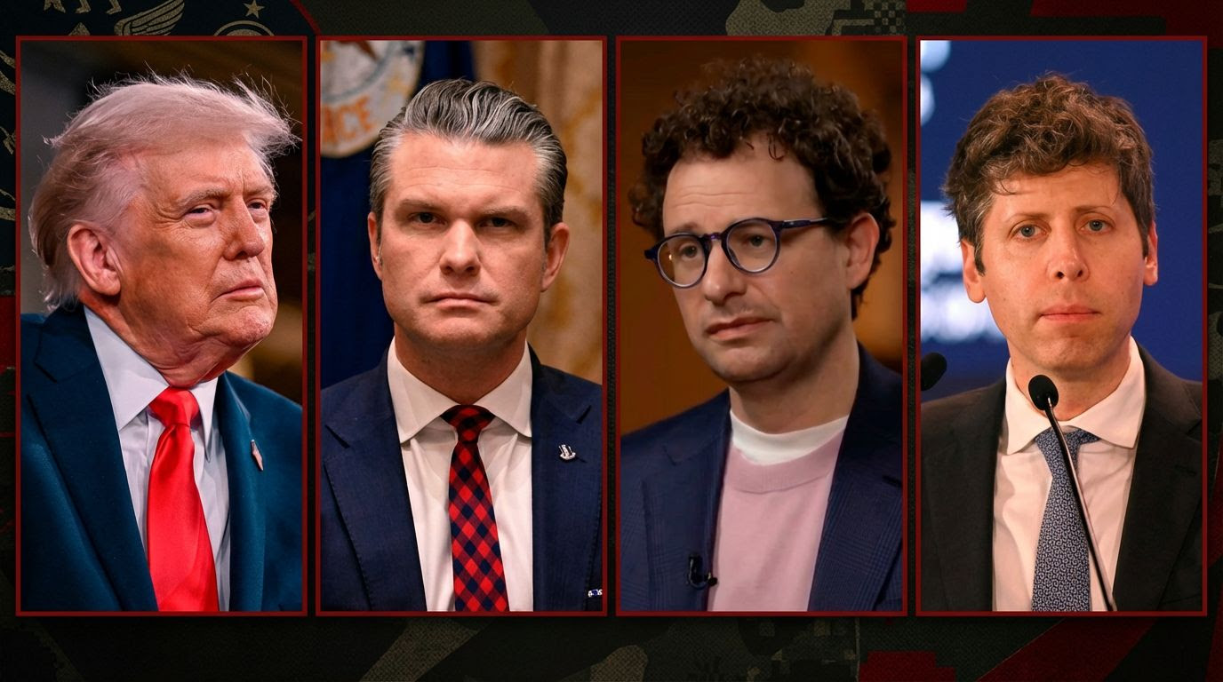 OAI gets a Pentagon contract while Trump fires Anthropic